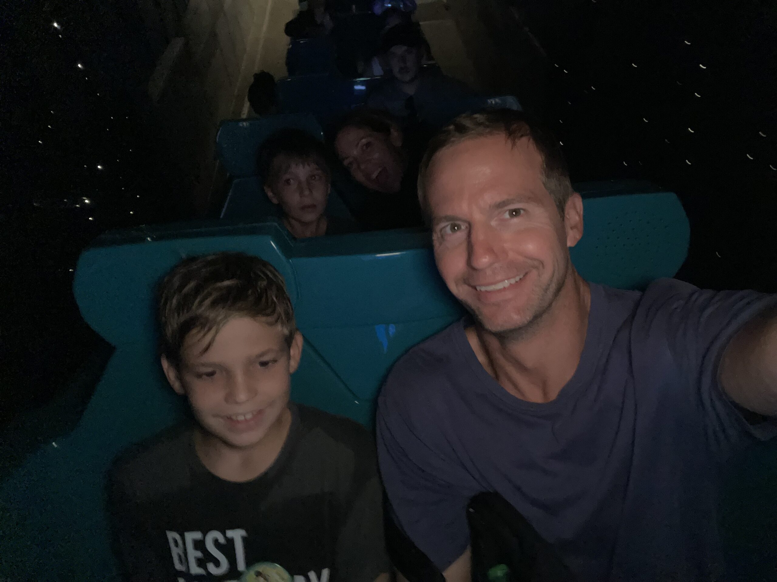 Day 1 at epcot on Spaceship Earth