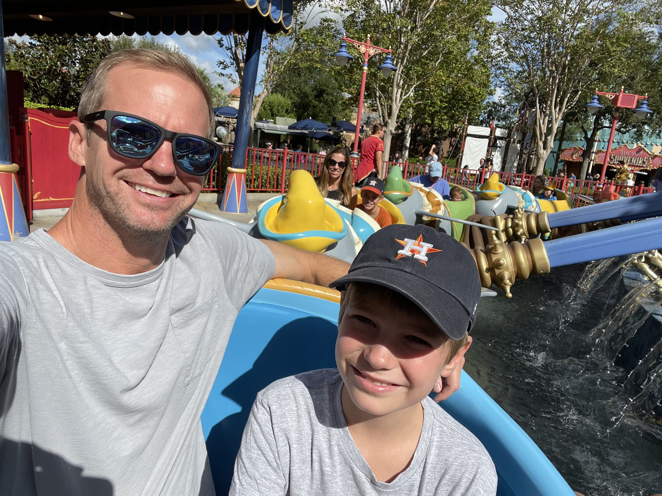 Riding Dumbo!