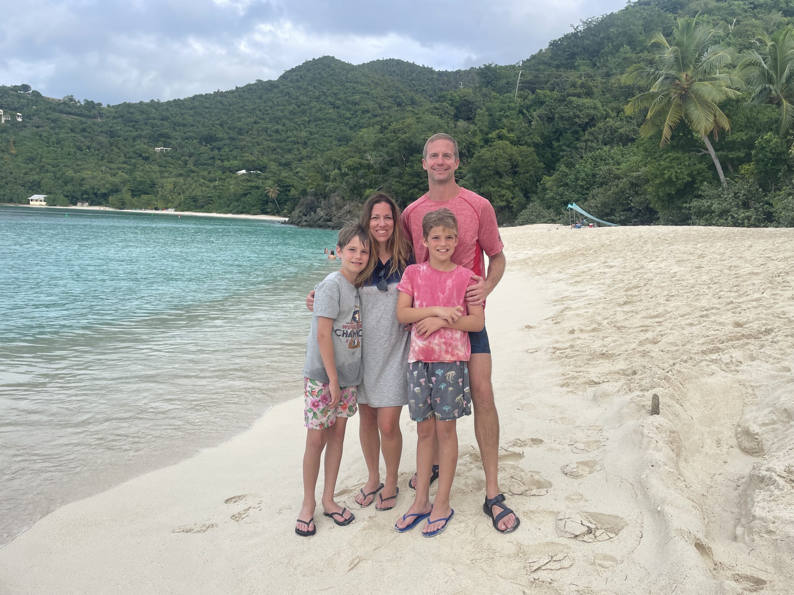 Dr. B and family at Hawks Nest