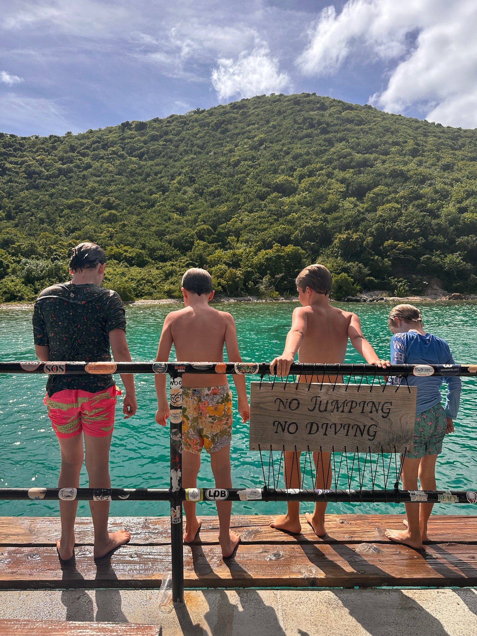 On The Deck of Willy Ts